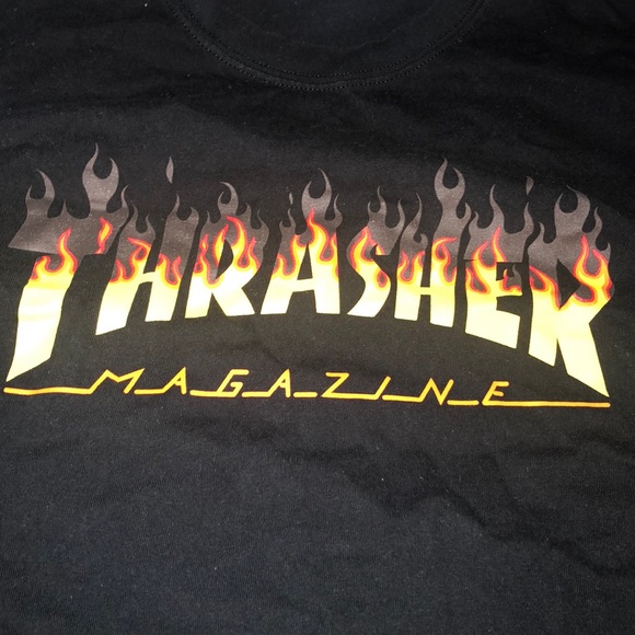 Thrasher flame tee - Picture 2 of 3